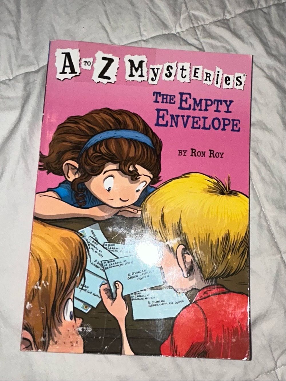 The Empty Envelope, A to Z Mysteries, by Ron Roy, Paperback, 2015